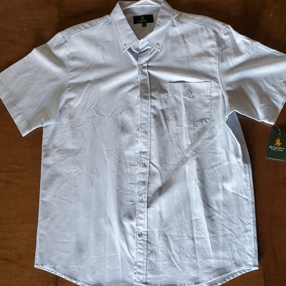 POLO CLUB Light Blue Shirt XL